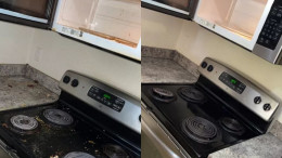 Stove Cleaning